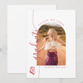 Afstuderen aan Jacksonville State University Aankondiging (Voorkant / Achterkant)