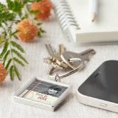 Afstuderen Aangepast jaar foto-Sleutelhangers Sleutelhanger (Zijkant)