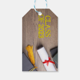 Afstuderen aangepast Label cadeau Cadeaulabel