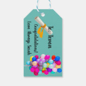 Afstuderen aangepaste cadeaulabels (Achterkant)