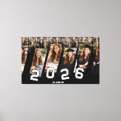 Afstuderen Aangepaste Canvas met Foto Collage Afdruk (Voorkant)