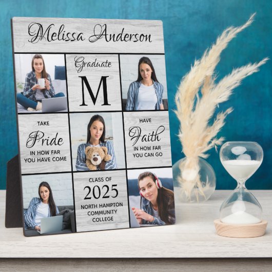 Afstuderen Aangepaste foto Collage Keepomwille Pla Fotoplaat (Zijkant)