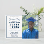 Afstuderen Aangepaste foto Kaart (Staand voorkant)