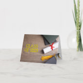 Afstuderen Aangepaste Kaart (Voorkant)