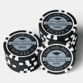 Afstuderen aangepaste naam & jaar poker chips (Opstapeling)