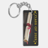 Afstuderen Aangepaste Sleutelhanger (Voorkant Links)