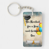 afstuderen aangepaste sleutelhanger (Voorkant)