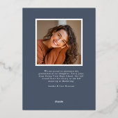 Afstuderen Aankondiging Afstudeerder Fotokaart (Achterkant)