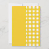 Afstuderen Aankondiging Foto Yellow 2023 (Achterkant)