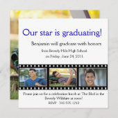 Afstuderen Aankondiging Fotokaart Filmstrip (Voorkant / Achterkant)