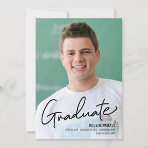 Afstuderen Aankondiging Fotoman Afstuderen