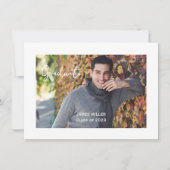 Afstuderen Aankondiging Kaart (Voorkant)