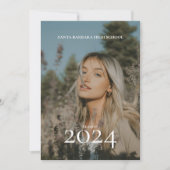 Afstuderen Aankondiging Kaart, Afstudeerder 2024 U (Voorkant)