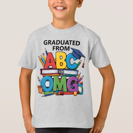 AFSTUDEREN ABC T-SHIRT (Voorkant)