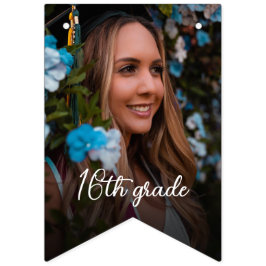 Afstuderen Achievements Grade Niveaus Foto's Moder Vlaggetjes