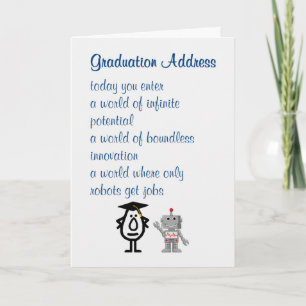 Afstuderen Adres - een grappig afstuderen Kaart