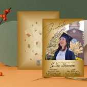 Afstuderen Afbeelding Modern 2024 Kaart Uitnodigin