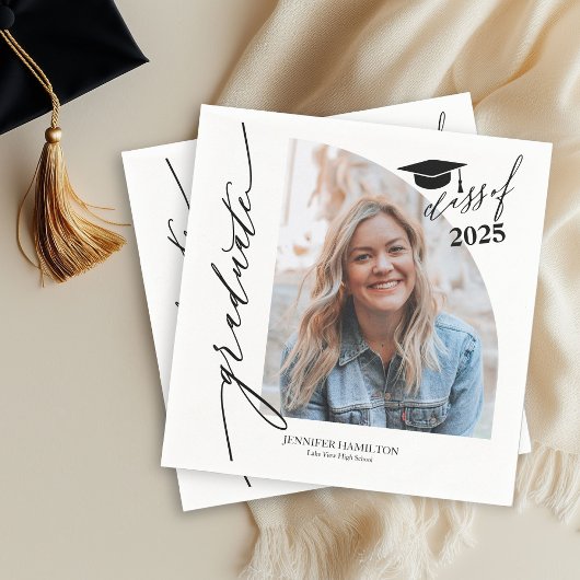 Afstuderen Afstudeerder Party Foto Servet