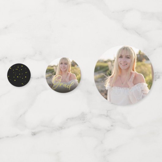 Afstuderen Afstudeerder Typografie Afstuderen Eenv Confetti (Achterkanten)