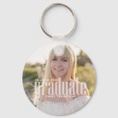 Afstuderen Afstudeerder Typografie Afstuderen Eenv Sleutelhanger (Voorkant)