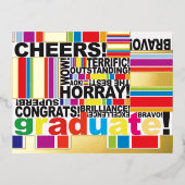 Afstuderen Afstuderen Celebrate Gift Kaart (Voorkant)