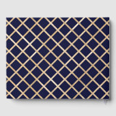 Afstuderen Afstuderen Class Photo Gold Custom Gastenboek (Achterkant)