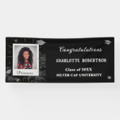 Afstuderen Afstuderen de Klasse de Gefeliciteerd F Spandoek (Horizontaal)