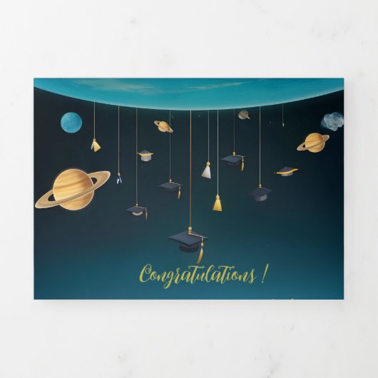 Afstuderen Afstuderen Drieluik Uitnodiging (Cover)