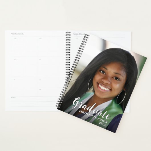 Afstuderen Afstuderen Fotoschool Keepsake Custom Planner (Display)