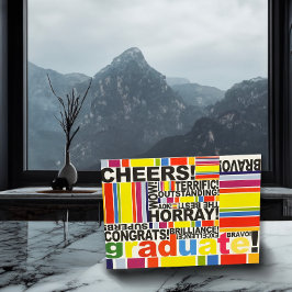 Afstuderen Afstuderen Gefeliciteerd Afstudeerder Kaart