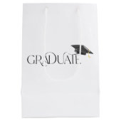 Afstuderen Afstuderen Medium Cadeauzakje (Achterkant)