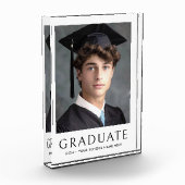 Afstuderen afstuderen schooljaar wit fotoblokken (Links)