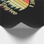 Afstuderen Art. | Ik heb een mastergraad Cadeaupapier (Hoek)