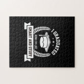 Afstuderen Art. | Ik heb nu gestudeerd en ben als  Legpuzzel (Horizontaal)