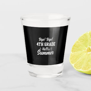 Afstuderen Art. Vierde graad Hallo zomer Shot Glas