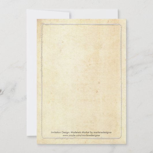 Afstuderen Backyard BBQ Uitnodiging (Achterkant)