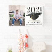 Afstuderen banner, Graduation party, afstudeerder  Spandoek (Insitu)