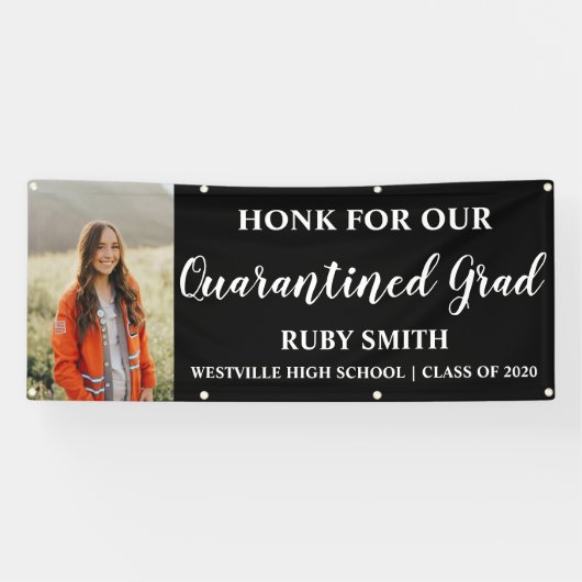 Afstuderen Banner voor gepantserde Afstudeerders (Horizontaal)