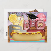 Afstuderen BBQ - Cookout Party - SRF Kaart (Voorkant / Achterkant)