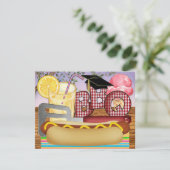 Afstuderen BBQ - Cookout Party - SRF Kaart (Staand voorkant)