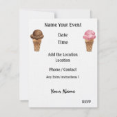 Afstuderen BBQ - Cookout Party - SRF Kaart (Achterkant)