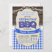 Afstuderen BBQ Party Invitation - Grill & Chill BG Kaart (Voorkant)