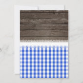 Afstuderen BBQ Party Invitation - Grill & Chill BG Kaart (Achterkant)