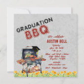 Afstuderen BBQ Uitnodiging (Voorkant)
