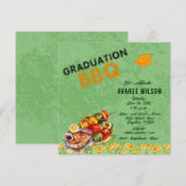 Afstuderen BBQ Uitnodiging (Voorkant / Achterkant)