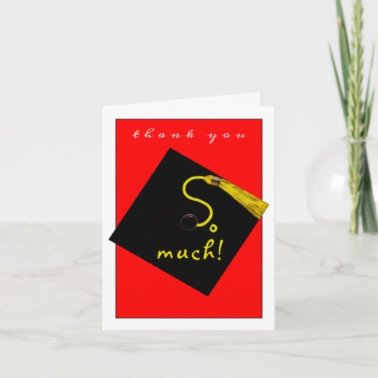 Afstuderen Bedankkaart (Voorkant)