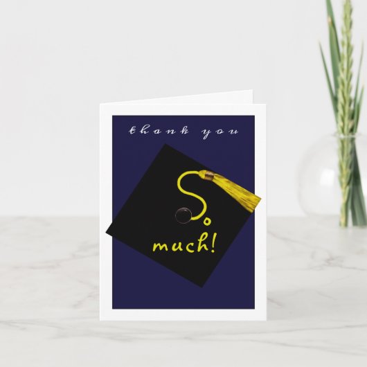 Afstuderen Bedankkaart (Voorkant)