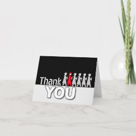 Afstuderen Bedankt Card Processional 2