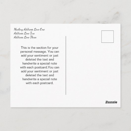 Afstuderen Bedankt Elk jaar Confetti White Briefkaart (Achterkant)