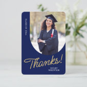 Afstuderen Bedankt Script Arch Photo (Staand voorkant)